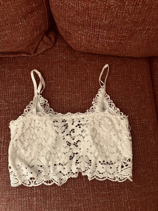 White Lace Women’s Top
